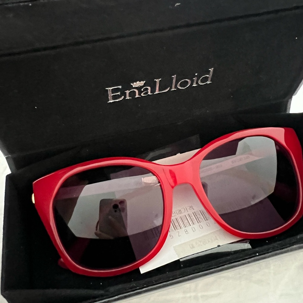 EnaLloid Red Sunglasses